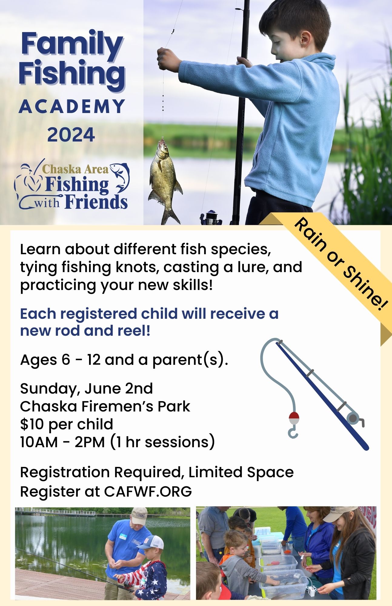 Family Fishing Academy - Chaska Area Fishing With Friends